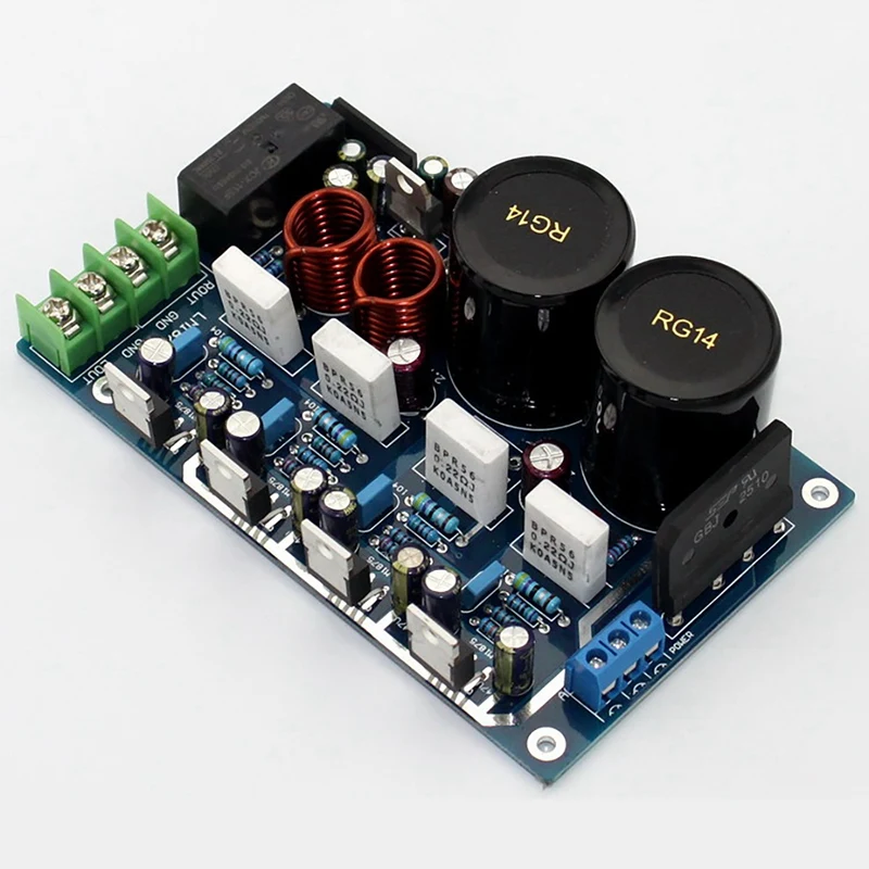 Плата усилителя мощности LM1875 20 Гц кГц параллельная 2 0 50 Вт + усилитель звука для