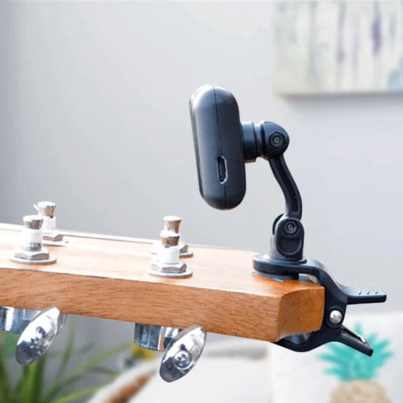 Тюнер для акустической гитары с ЖК-дисплеем скрипки укулеле бас-тюнера