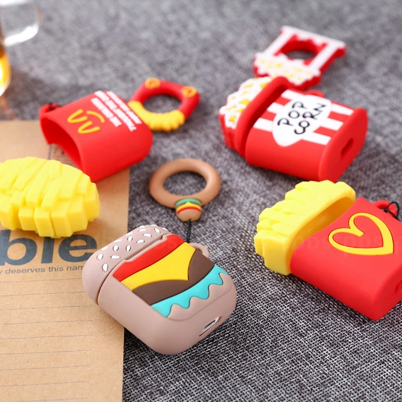 Чехол для AirPods 2 Bluetooth беспроводной наушников чехол зарядки Apple Airpods Air pod Защитная