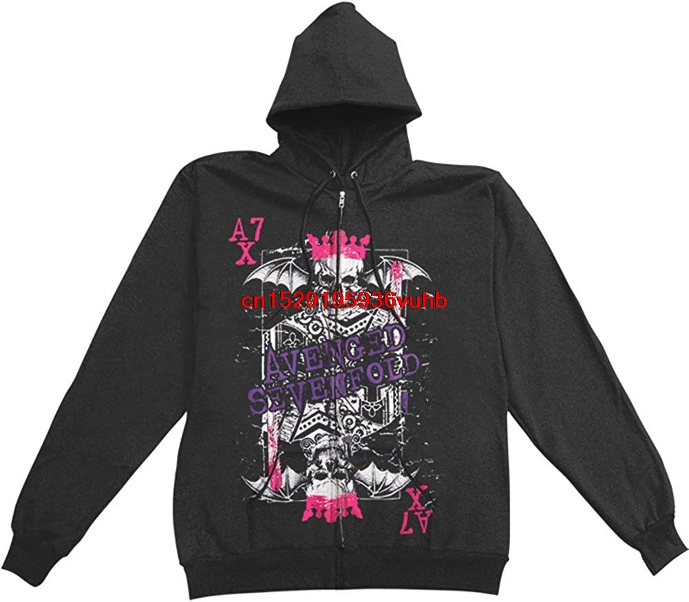 Avenged Sevenfold King Girls Jr толстовка с капюшоном черная| |