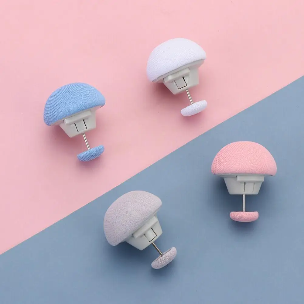 

4pcs Household Bed Sheet Clips Simple Pure Color Quilt Bed Sheet Clip Holder Accessories Quilt Holder Shape Mini Mushroom D4L7