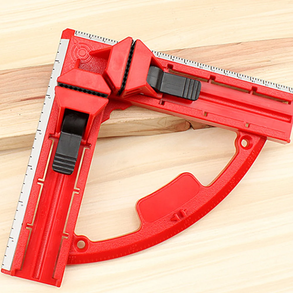 

Woodworking Corner Clamp Fast Adjustable 90 Degree Clamp For Wood Welding Jig Photo Frame Has A Quick Lock Button Convenient