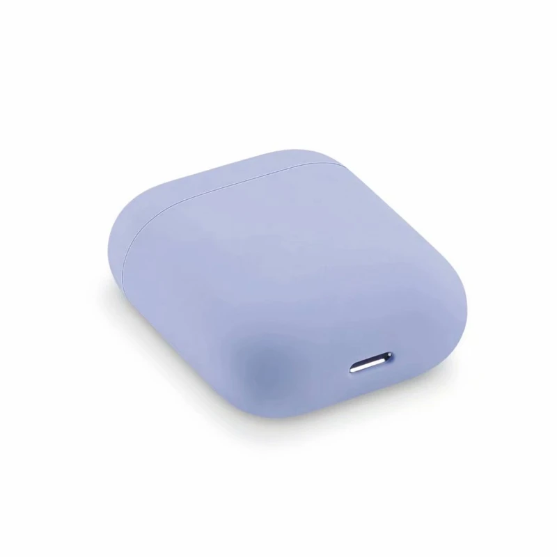 Ультратонкий ноутбук Цвет Мягкая силиконовая гарнитура чехол для AirPods 1/2 зарядка наушников с откидной крышкой