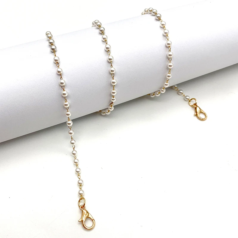 

100PCS Sunglasses Chain Mask Hanging Rope Face Mask Lanyard Mask Glasses Holder Adjustable Traceless Ear Hanging Rope Two Hooks