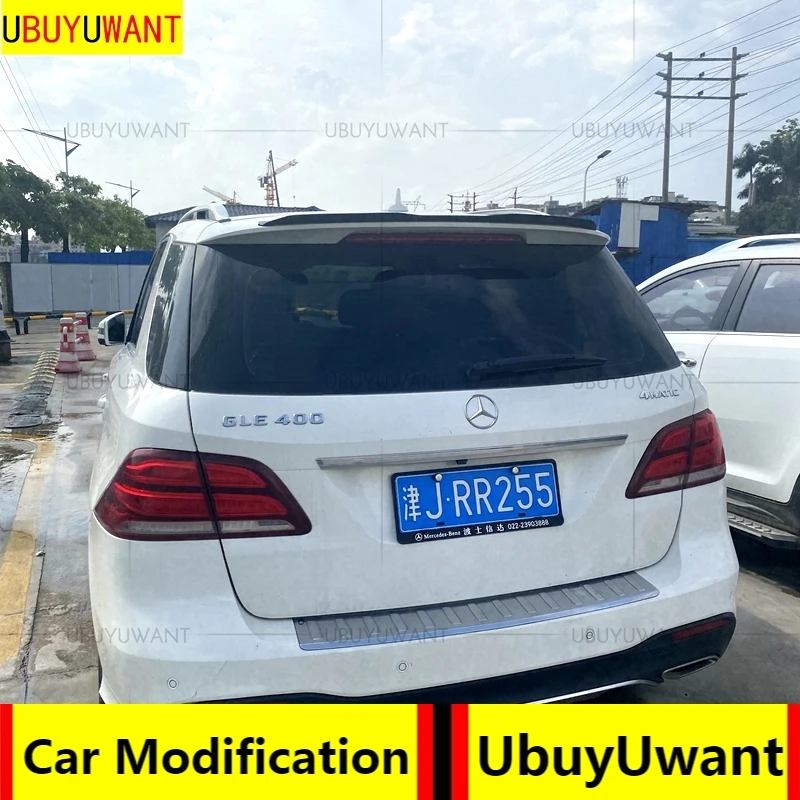 

For Mercedes-Benz GLE Grade ML-Class W166 2014-2018 GLE350 400 ML350 400 Rear Roof Lip Spoiler Universal Hatchback Car Tail Wing