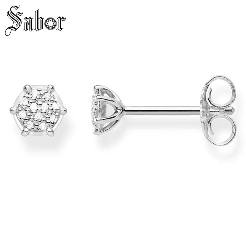 Круглые серьги гвоздики 2020 новые модные ювелирные изделия классический