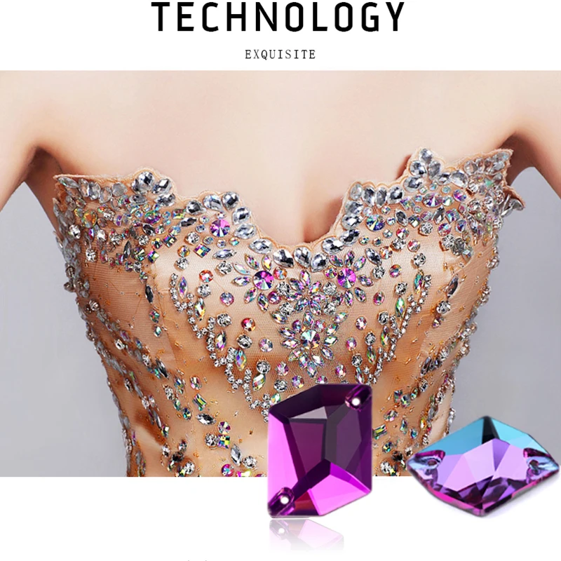 Высококачественные Стразы для рукоделия шитье камнями цветные кристаллы