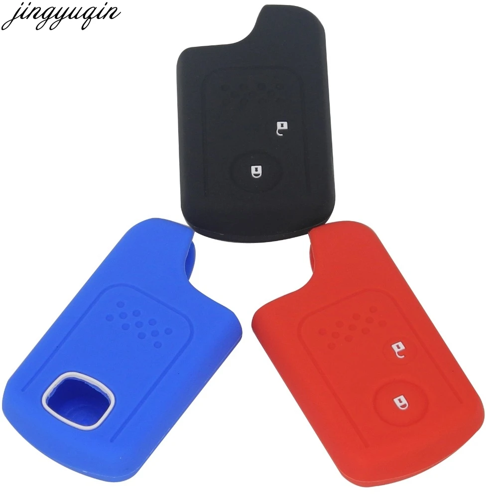 15 шт. 2 кнопки автомобильный стиль умный ключ чехол защита для Honda Accord Fit Crv Civic 2006 2011