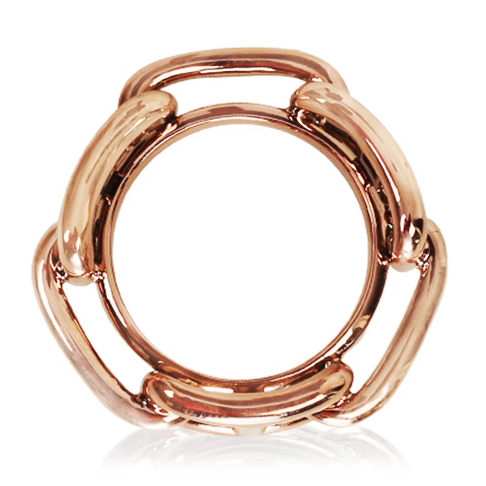 

Fashion Scarf Ring Alloy Electroplate Chain Buckles for Silks Scarf Shawl SWD889