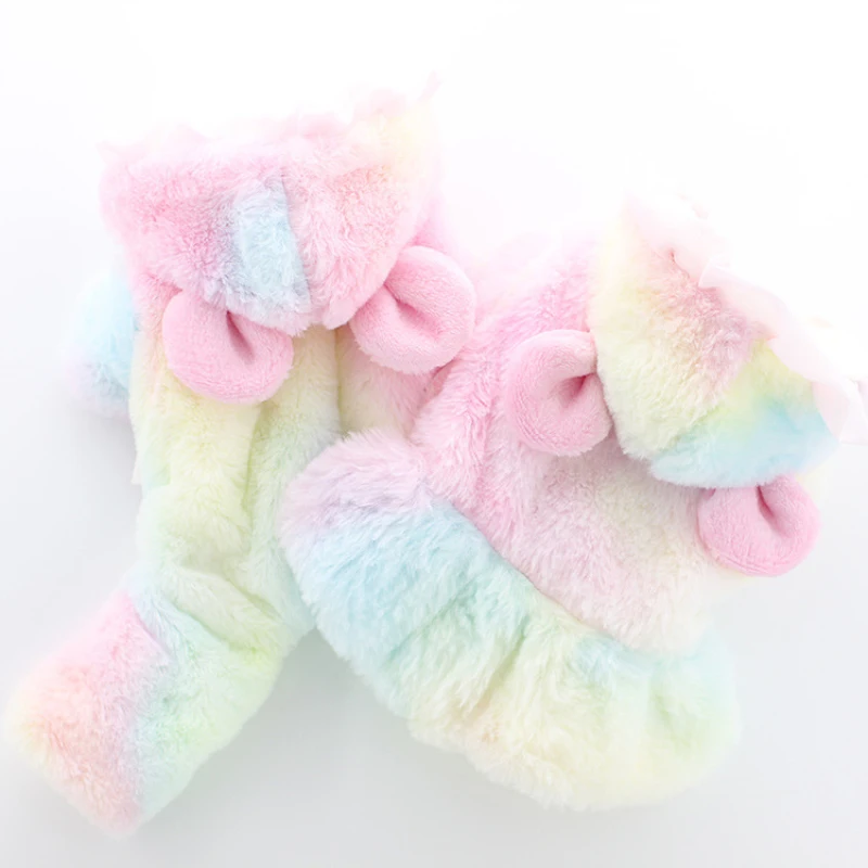 Зимняя одежда для собак Померанская платье питомцев комбинезон щенка