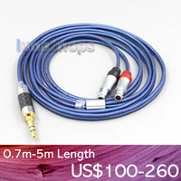 ln006807 hires 99 pure silver earphone cable for sennheiser hd800 hd800s hd820s hd820 enigma acoustics dharma d1000 headphone