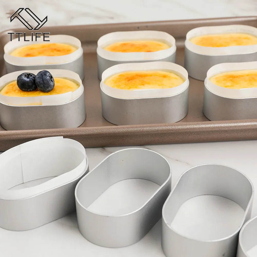 10 шт. + 100 полуготовая алюминиевая Форма для сыра форма торта с сыром и отделение