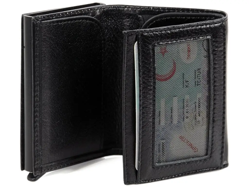 

Grace Gold Automatic Leather Wallet Card Wallet