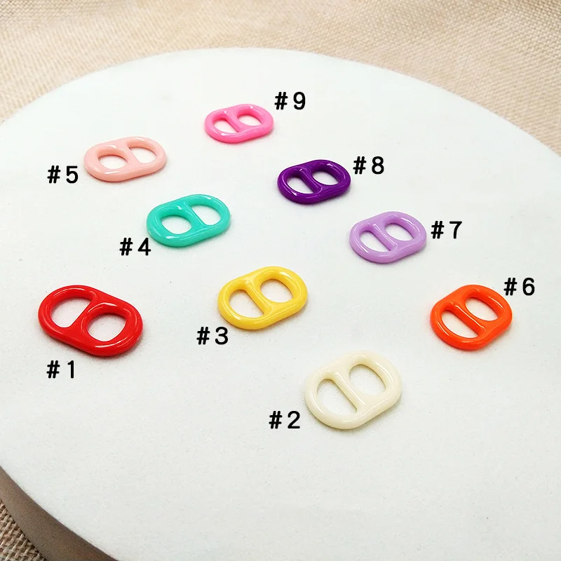 100 шт. 14 мм * 21 diy акриловые бусины с двумя отверстиями Подвеска для сережек