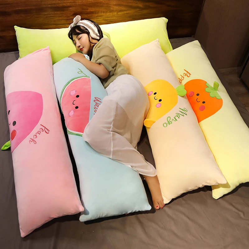 Мягкая эластичная ткань длинная подушка Товары для дома прикроватная девушки