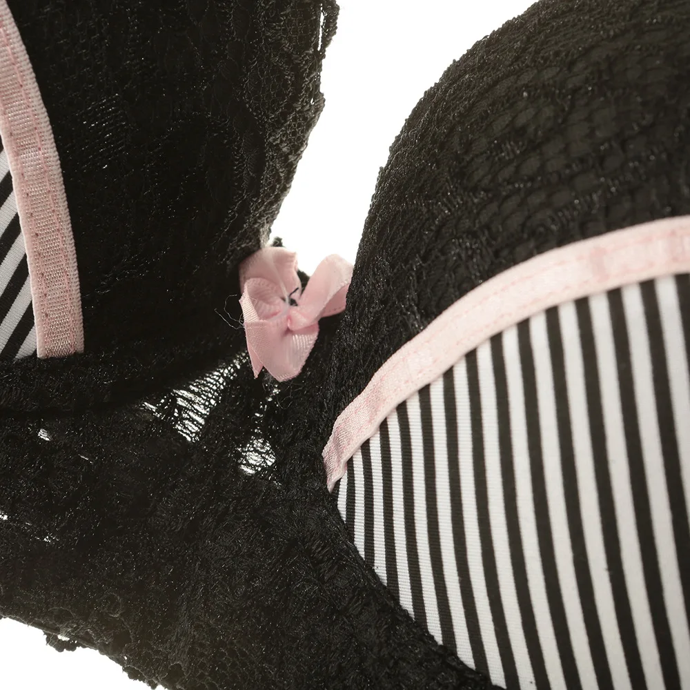 Комплект нижнего белья для девочек комплект полосатых бюстгальтеров дышащие