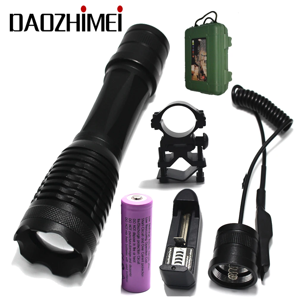 Фонарь светодиодный 5000 лм 5 режимов с пультом ДУ|xml-t6 led flashlight|flashlight 3800lmtorch light |