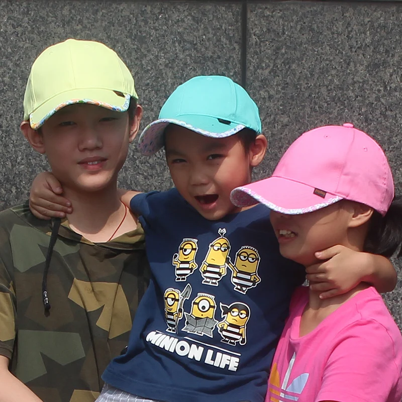 

Outfly Cotton Children's Baseball Cap Parent-child Outdoor Sports Cap Kids Running Cap