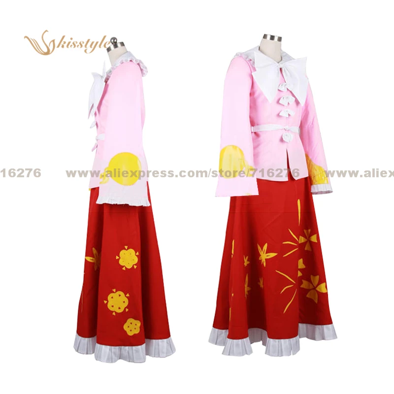 Kisstyle модный проект Touhou Toho храм Maiden непроницаемая Ночная Униформа Houraisan Kaguya Одежда