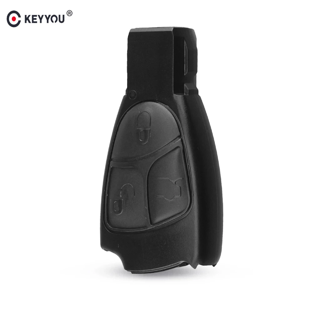 KEYYOU замена 3 кнопки дистанционного брелока чехол для Mercedes Benz B C E ML S CLK CL 3B 3BT