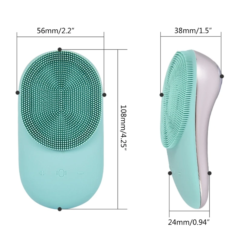 Электрическая ультразвуковая Очищающая щетка для лица с 3 режимами работы