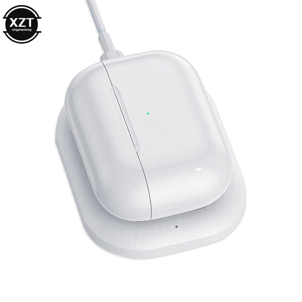 qi wireless charger for airpods air pods pro 2 3 fast charging dock for iphone 12 11 pro max x xr xs 8 plus charger stand free global shipping