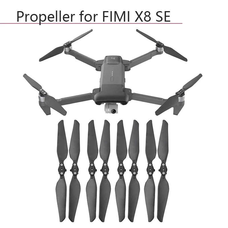 

2/4/8pcs Foldable Propeller for FIMI X8 SE 2020 Quick Release Props Blades CW CCW RC Quadcopter Replacement Drone Accessories
