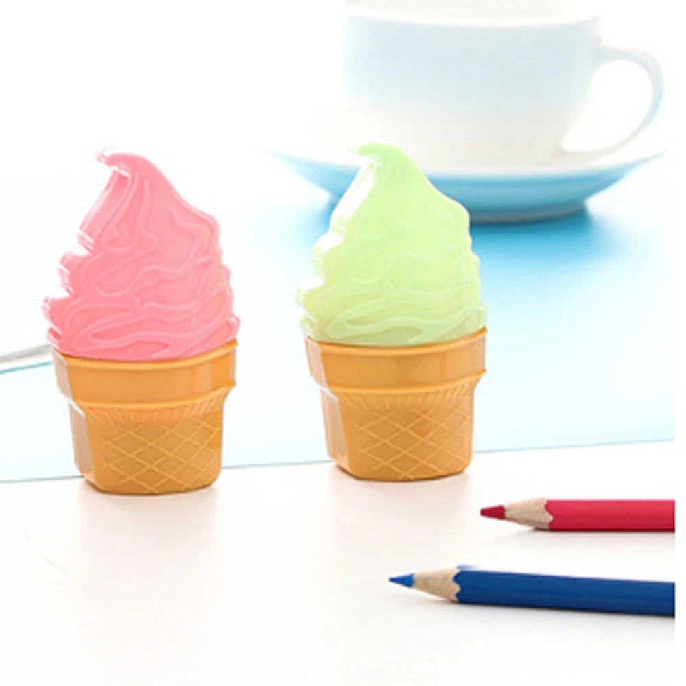 Креативная точилка для карандашей в форме мороженого праздничные подарки