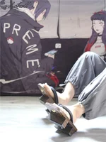 Японские деревянные сандалии "гэта"#4