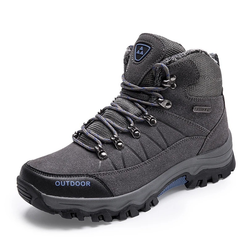 Outdoor Hunting Tourism Mountain Shoes Durable Waterproof Winter Sneaker Tactical Boots Military For Men High Top trail Footwear