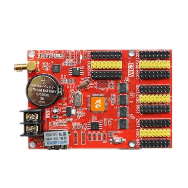 Huidu HD-W63 usb-диск + Wifi P10 светодиодный Дисплей Модуль управления карта приложение