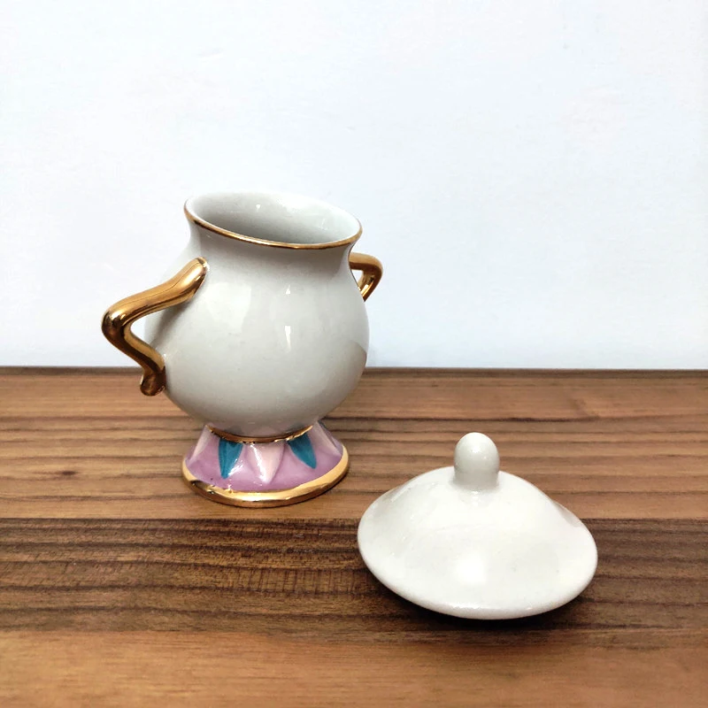 

Cartoon Beauty And The Beast Sugar Bowl Pot Geniune Ceramic Coffee Tea Set Cartoon Xmas Gift Fast Post