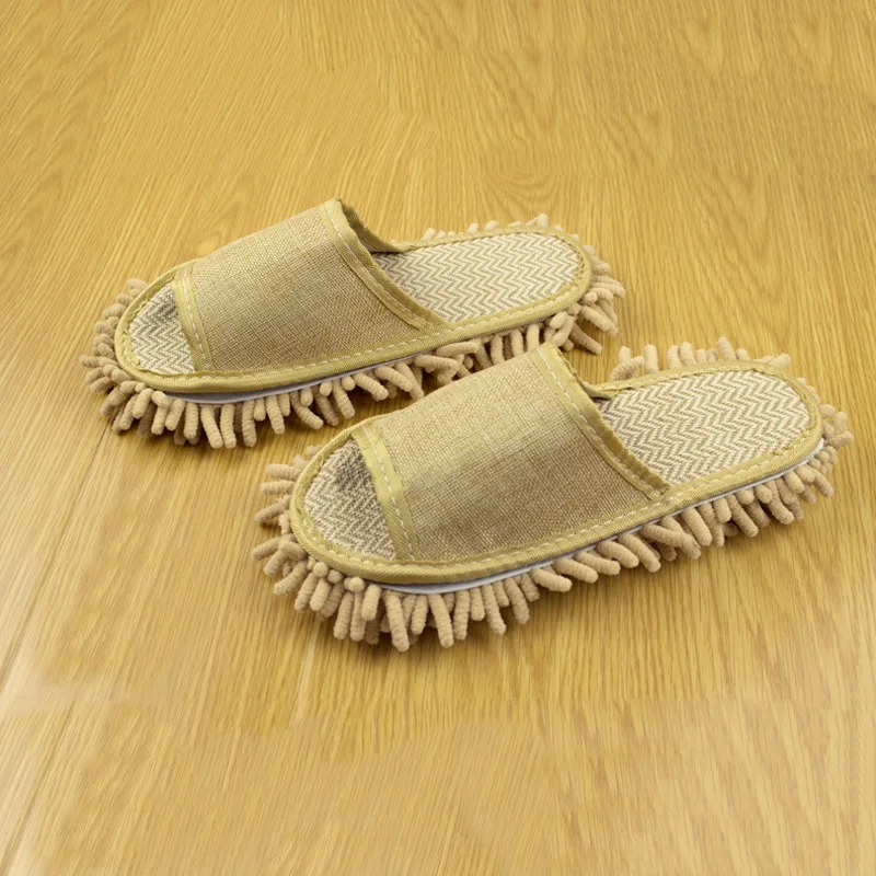 Шлепанцы для ног мягкие удобные носки из микрофибры мытья пола в ванной комнате