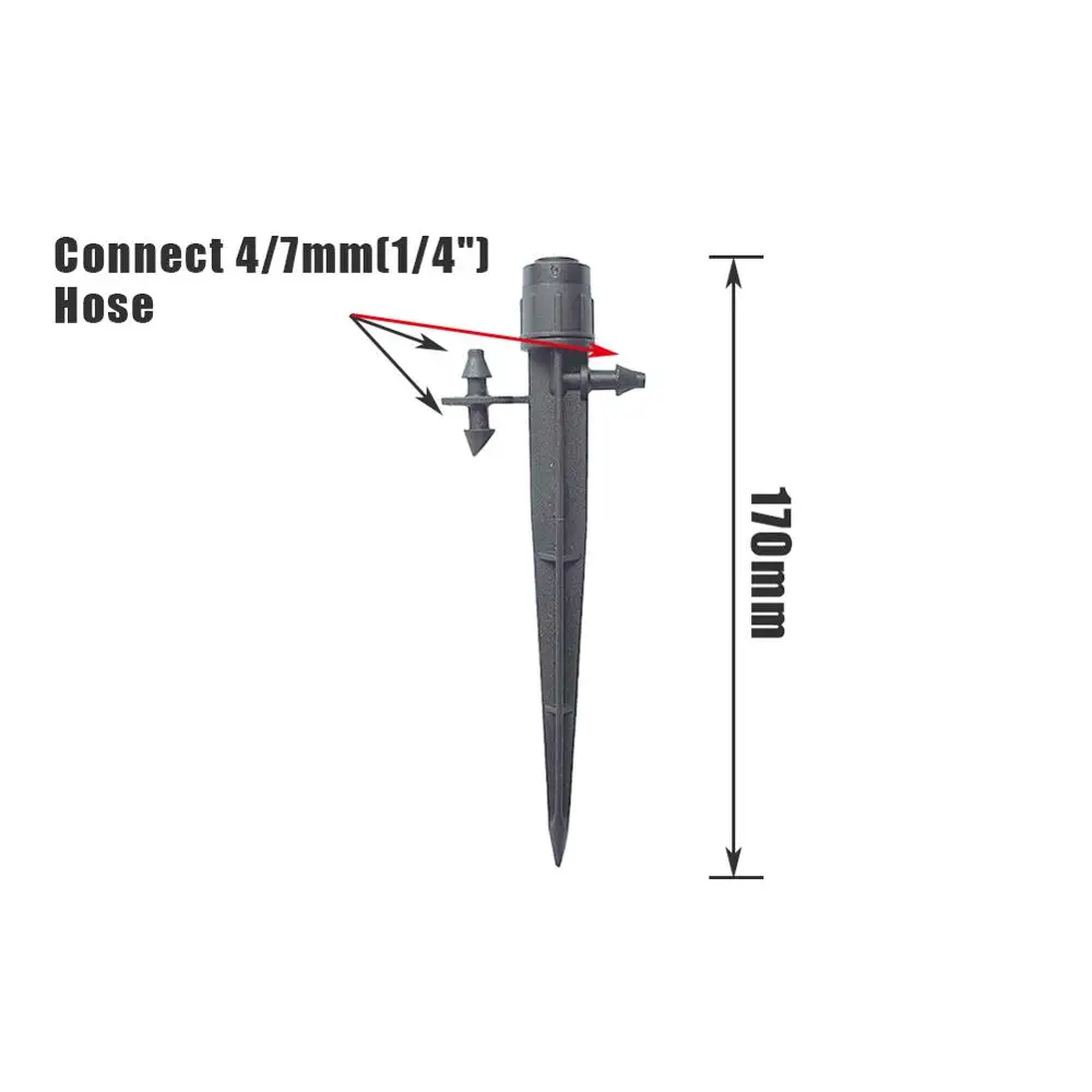 10 шт. 17 см микро-спринклер для садового орошения микро-барботер капельное