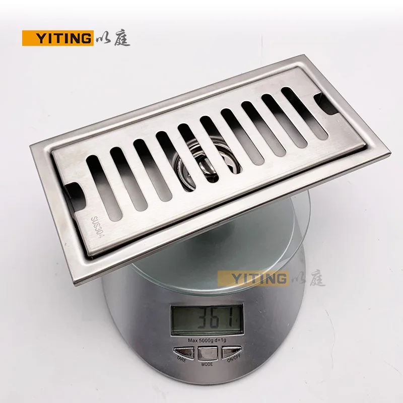 304 сток в полу из нержавеющей стали длинные прямые прямоугольный большой объем