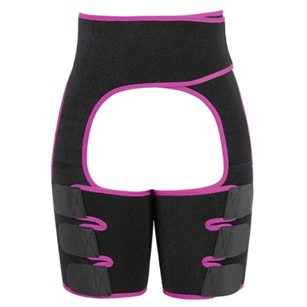 Женский эластичный пояс для похудения тренажер талии с рукавом пахом