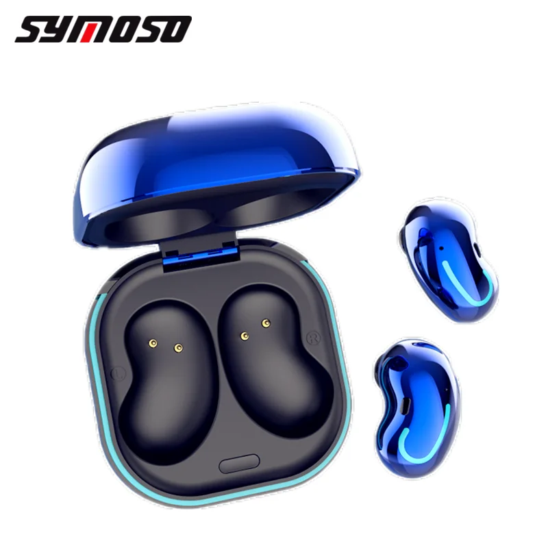 Symoso Bluetooth Earphone Music Headset Waterproof Earpiece Sport Earbuds For Iphone Huawei OPPO Xiaomi TWS Wireless Headphones