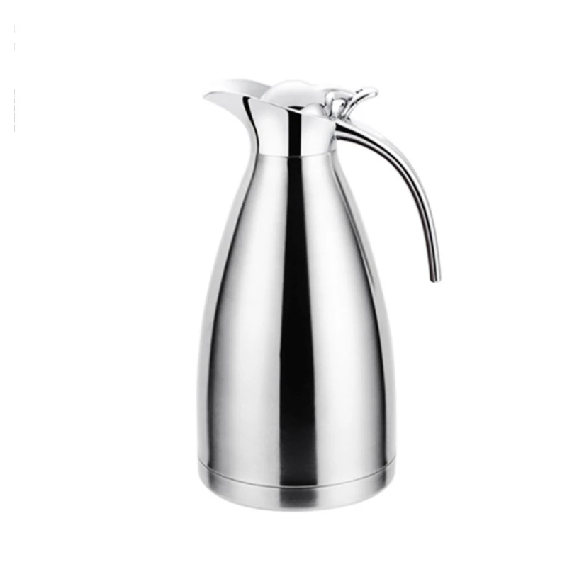 

Thermos Bottle Double-Layer Stainless Steel Vacuum Insulation Pot With Dust Cover And Leak-Proof Cover-Cold Touch Handle