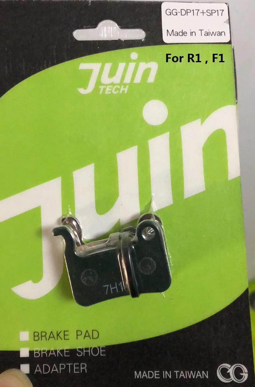 Замена гидравлических тормозных колодок Juin Tech X1 F1 R1 M1|Велосипедный тормоз| |