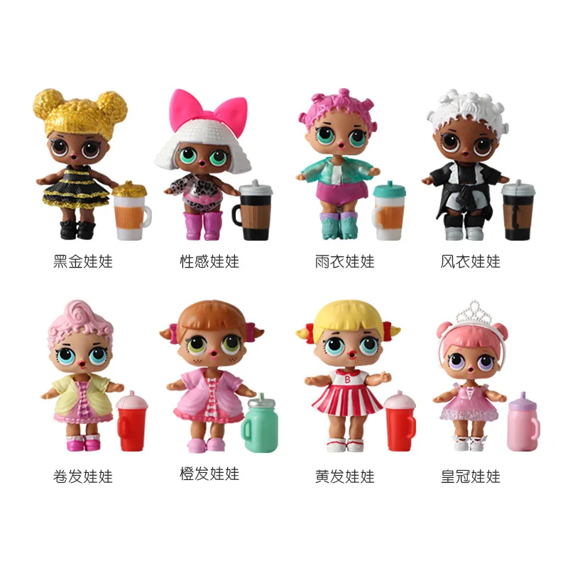 

1Pcs LOLs doll L.O.L. Surprise Original first generation lolS Suit Rare children's toys Dolls Action Figures Girl Christmas gift
