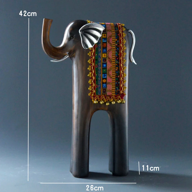 Счастливые поделки из смолы абстрактная скульптура Тайланд фэн-шуй имитация