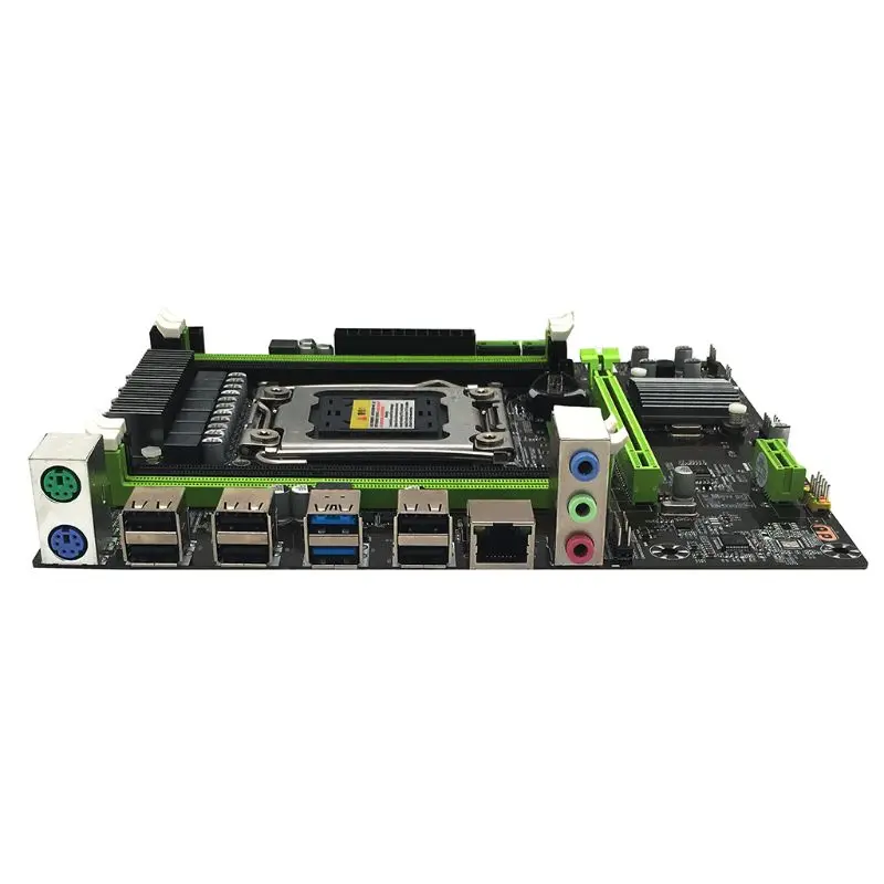 X79H 8 ядерный LGA 2011 игровая материнская плата 4xDDR3 DIMM Настольная компьютерная материнская плата