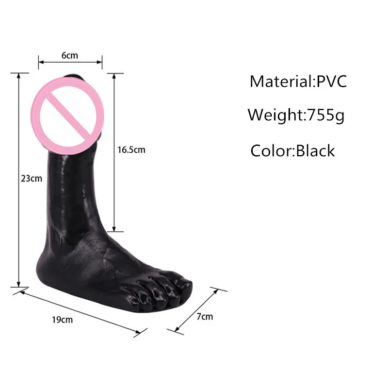 Фаллоимитатор с большой ручкой большая Анальная пробка фаллоимитаторы для