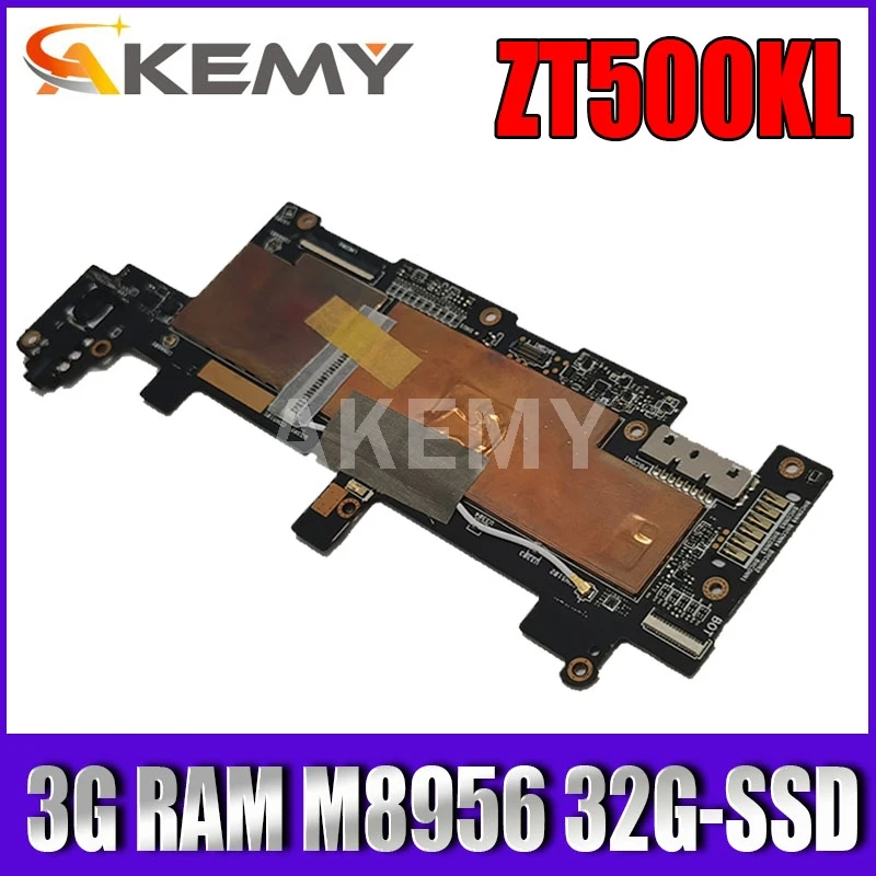 

Новинка! Оригинал для ASUS ZenPad Z10 ZT500KL ZT500K ZT500 100% TESED OK планшет материнская плата DA0YFQMB8C0 W/ 3G RAM /M8956 32G-SSD