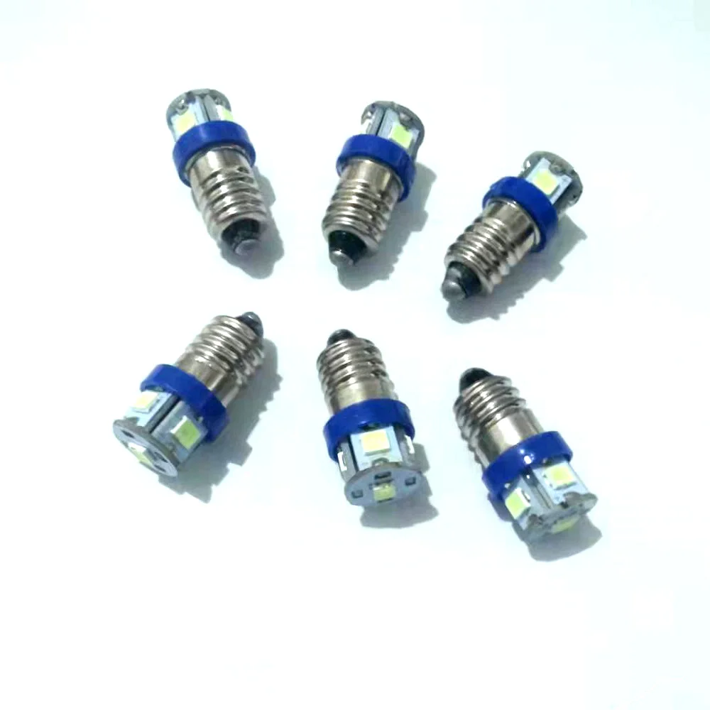 

10 New BAYONET LED LAMPS AC6.3V-COOL BLUE FOR KA-7002 / KR- 7400 9400-DIAL BULBS