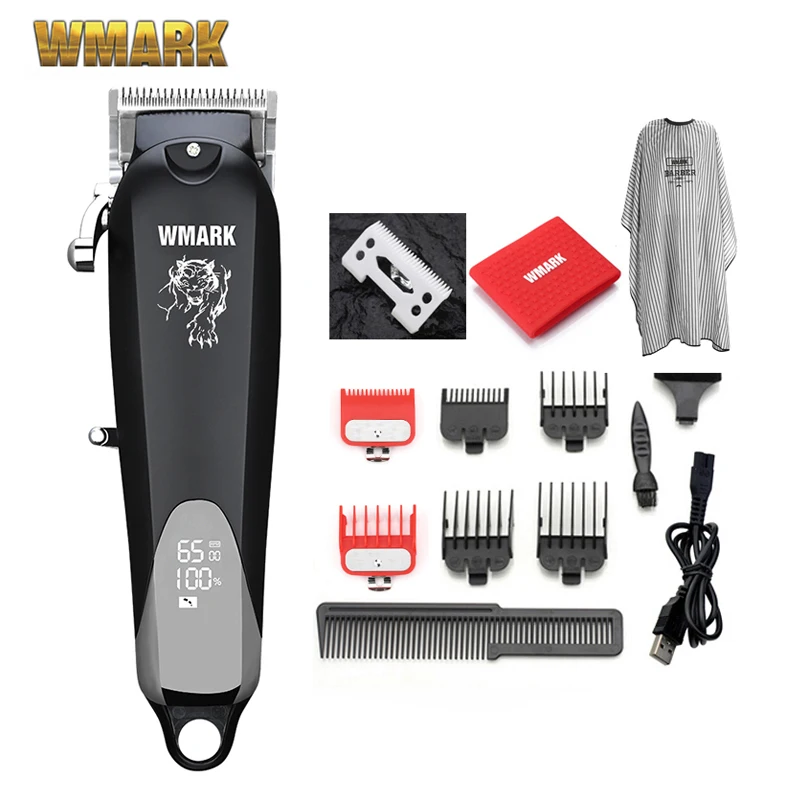 WMARK NG 103Plus профессиональные беспроводные машинки для стрижки волос машинка