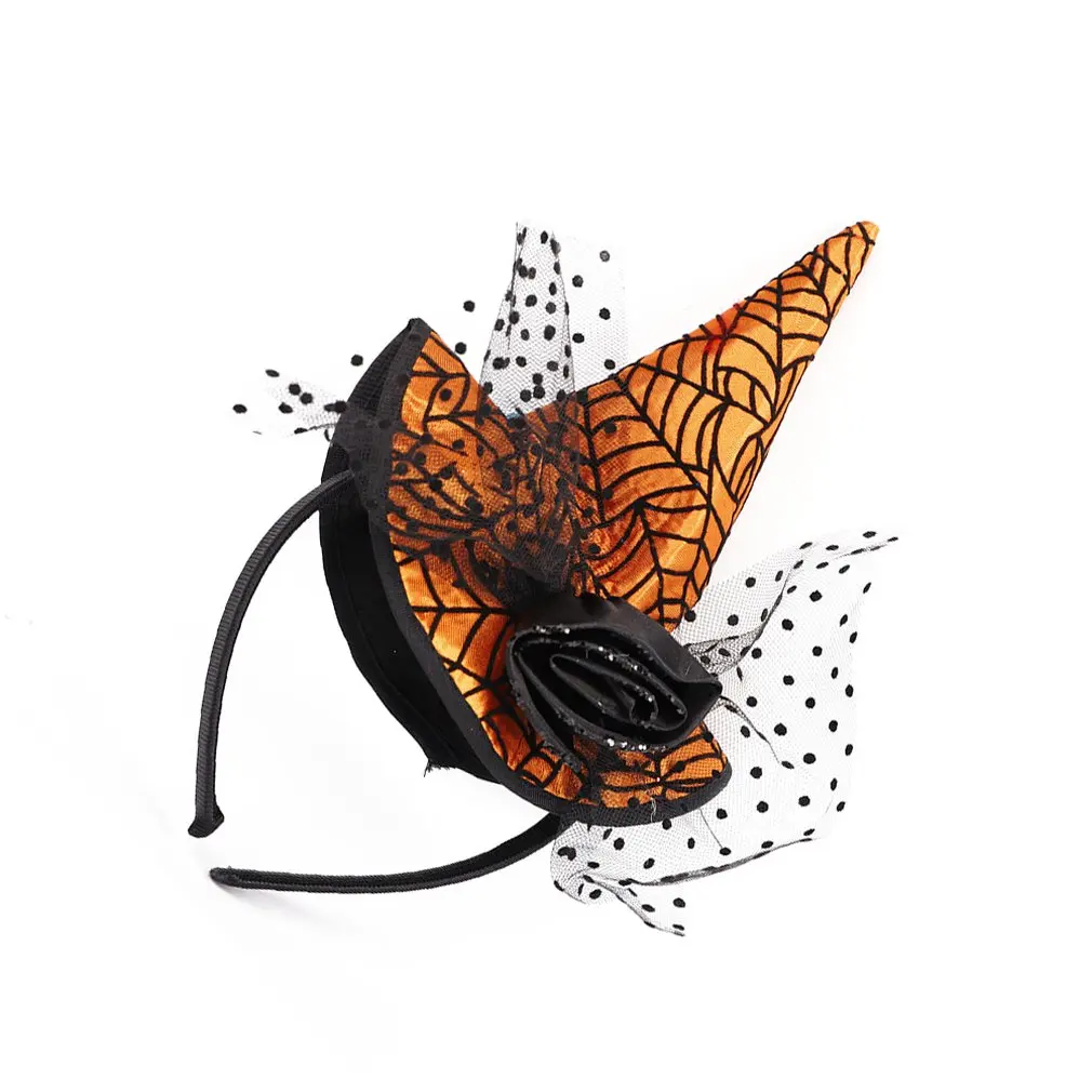 Повязка на голову для Хэллоуина ведьма глазный шар паук кролик повязка украшение