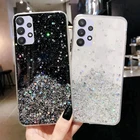 Роскошный блестящий чехол для телефона samsung galaxy A32 A22 A52 S A52S M52 A72 S21 FE, силиконовый чехол для samsung A 22 32 M 52, задняя крышка