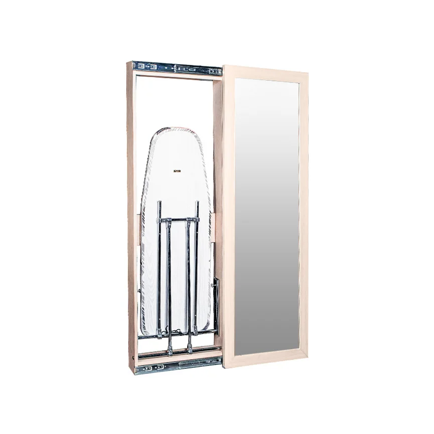 Шкаф зеркальный со встроенной гладильной доской Пополо правый |