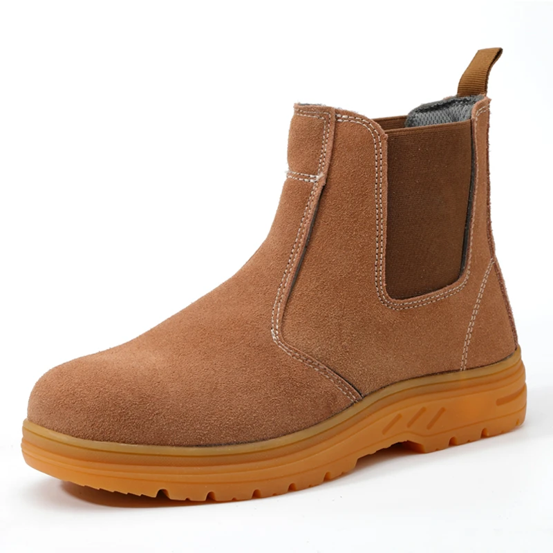 Мужские модные защитные ботинки размера плюс со стальным носком рабочие из